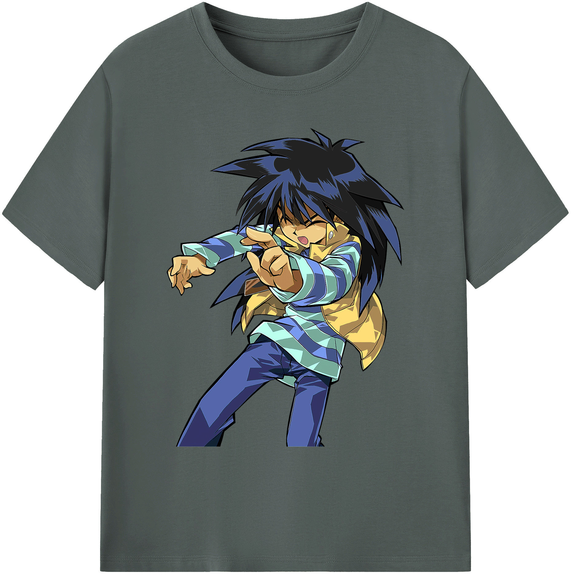（画像用） 遊☆戯☆王 Yu-Gi-Oh! 綿100％ メンズ半袖Tシャツ｜肌触りやわらか＆通気性